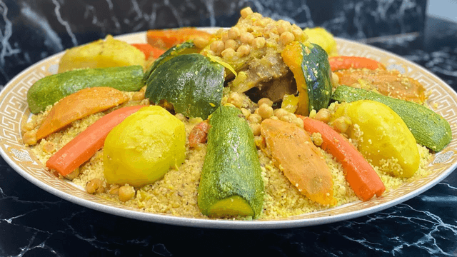 Couscous aux sept légumes